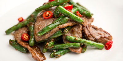 Beef Fillet with Long Beans